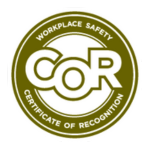 Savailin Enterprises Ltd. Certifications; COR Workplace Safety